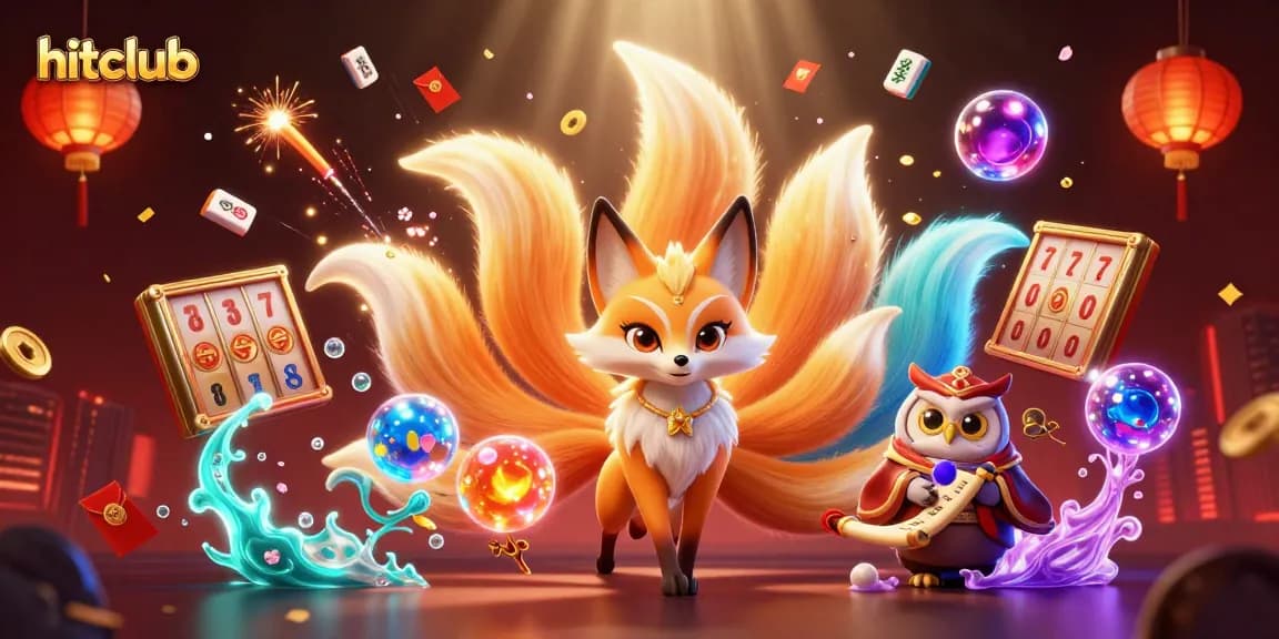 Experience thrilling gameplay with hitclub's vibrant slot games and mystical characters in 3D.