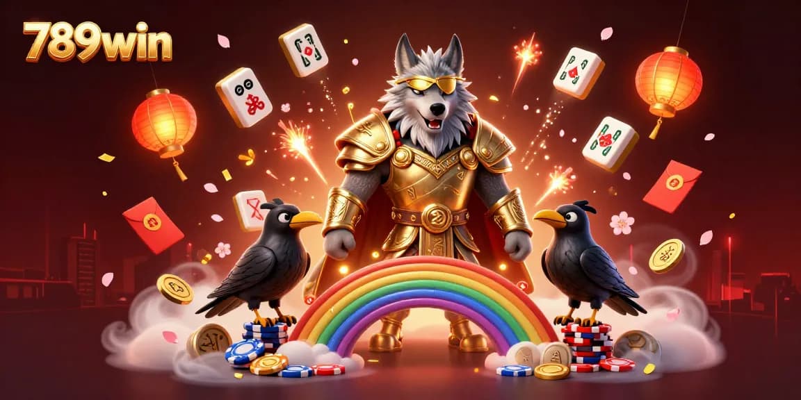 Experience the thrill of winning at 789win with vibrant colors and dynamic casino elements.