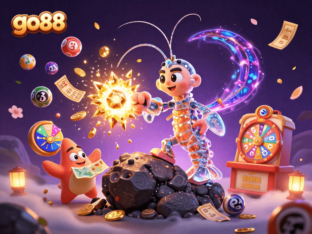 Engage with go88's exciting lottery games featuring live events, colorful elements, and thrilling moments.