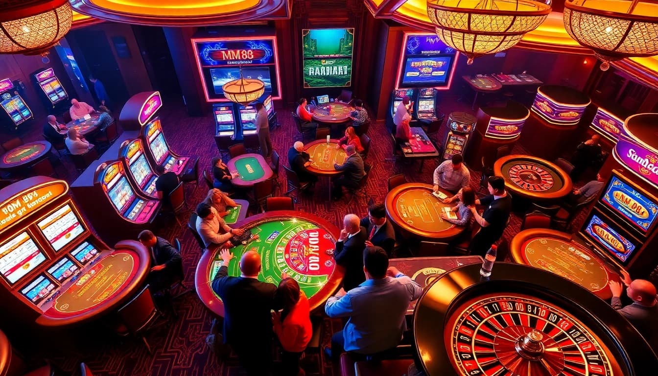 Experience high-stakes excitement at MM 88 with captivating poker and slot gameplay.