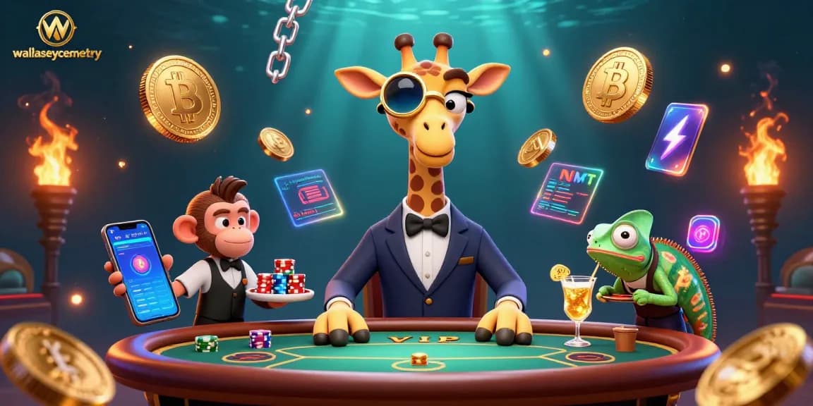 Experience winning strategies at wallaseycemetery's vibrant casino scene with 3D characters engaging in exciting gameplay.