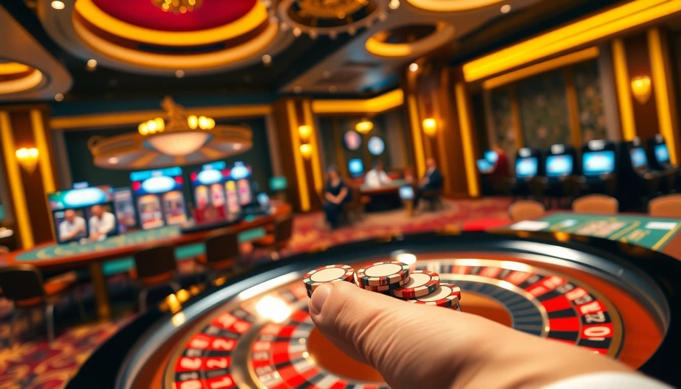 Experience the excitement of betting at xn88 net with vibrant casino scenes and thrilling gameplay.