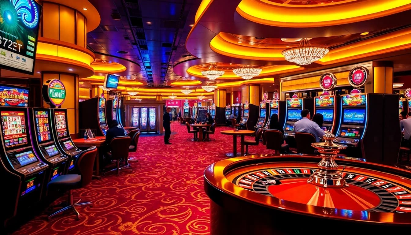 Experience the excitement at c54.gb.net with engaging casino tables and vibrant games.