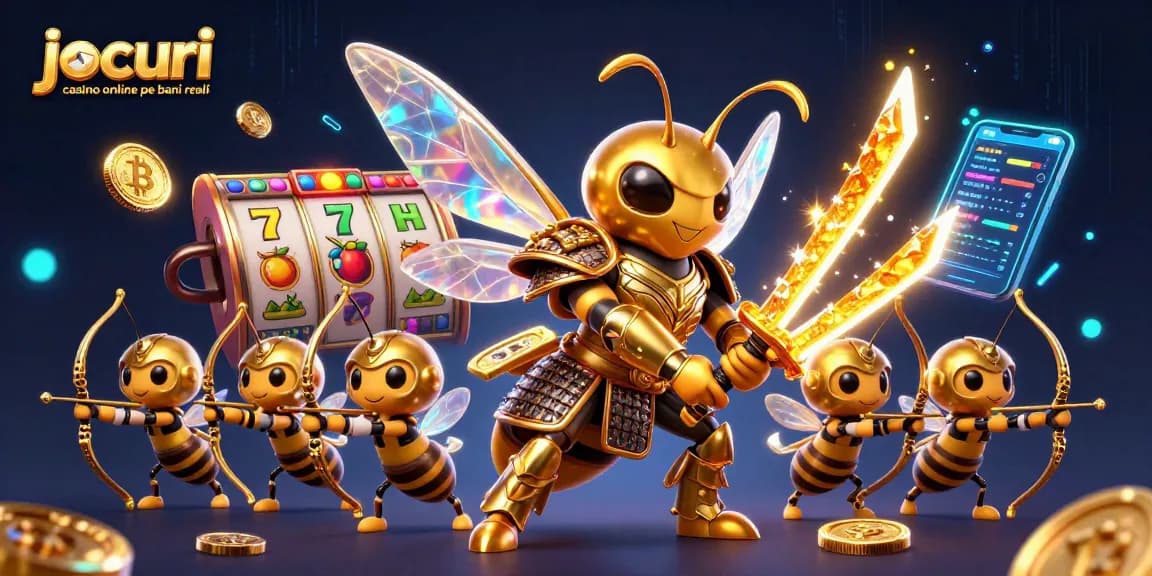 Joacă jocuri casino online pe bani reali cu o selecție captivantă de păcănele și bonusuri atractive.