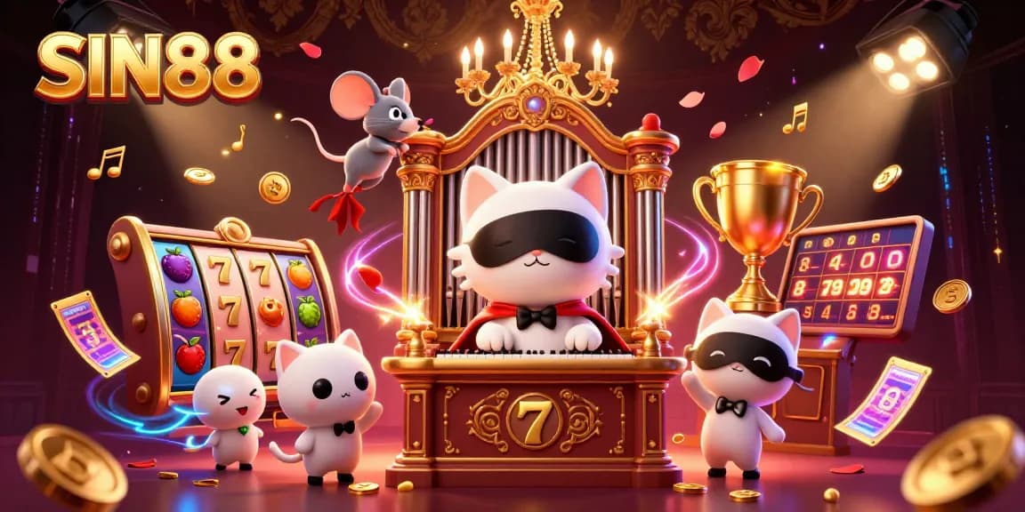 SIN88 offers thrilling slot machines and exciting jackpots in a vibrant casino setting.