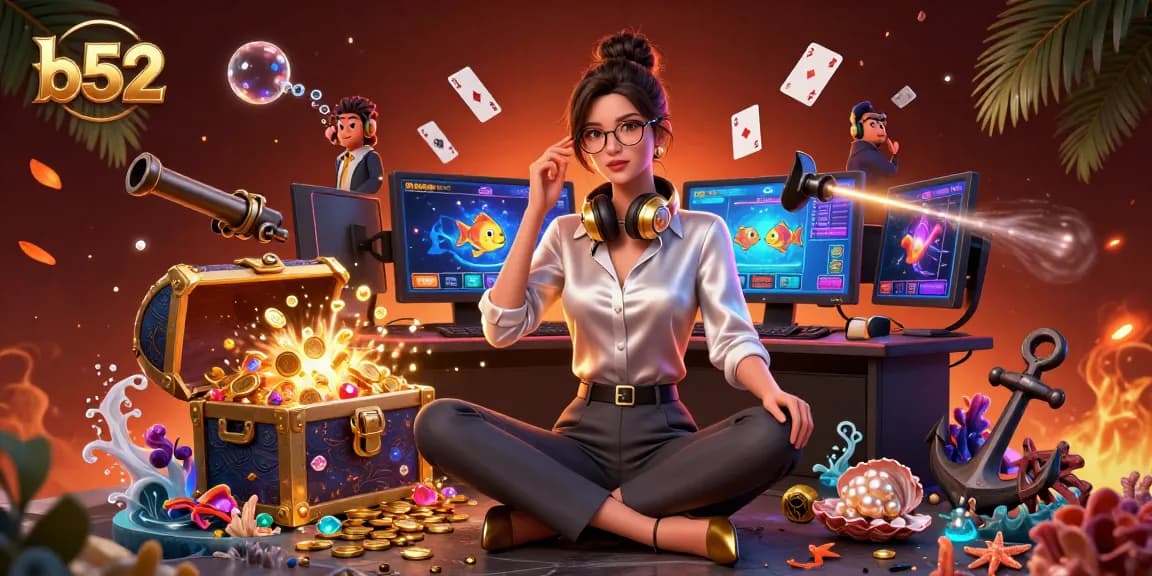 Experience thrilling game action at b52 with vibrant casino elements and cutting-edge technology.