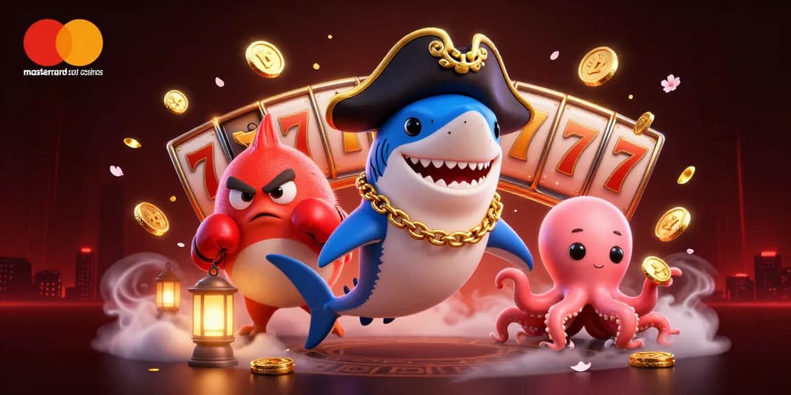 Experience excitement at mastercard credit card casinos with dynamic slot reels and playful characters.