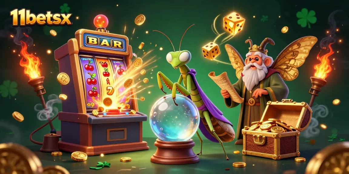 Experience thrilling wins at 11betsx with 3D jackpot excitement and vibrant casino imagery.