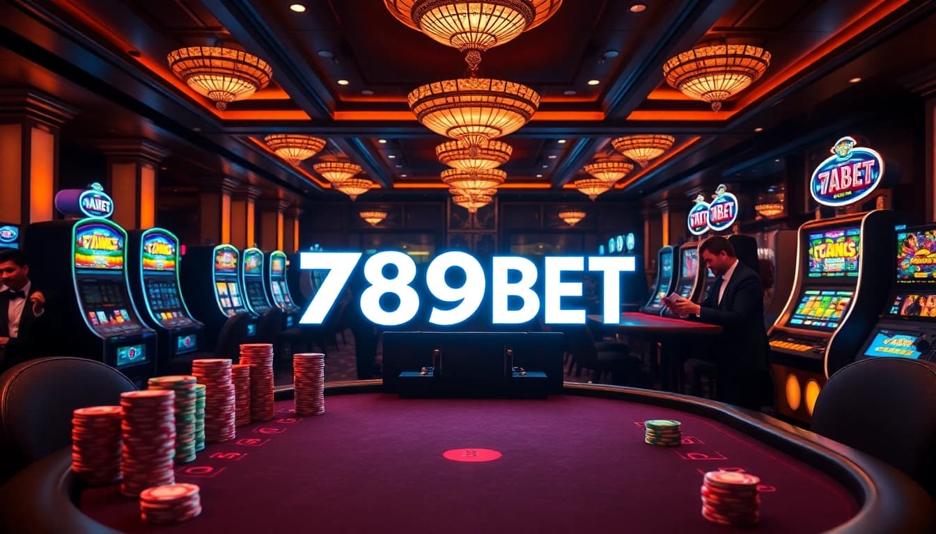 Experience the excitement of gambling at 789BET with dynamic poker and vibrant slot machines.