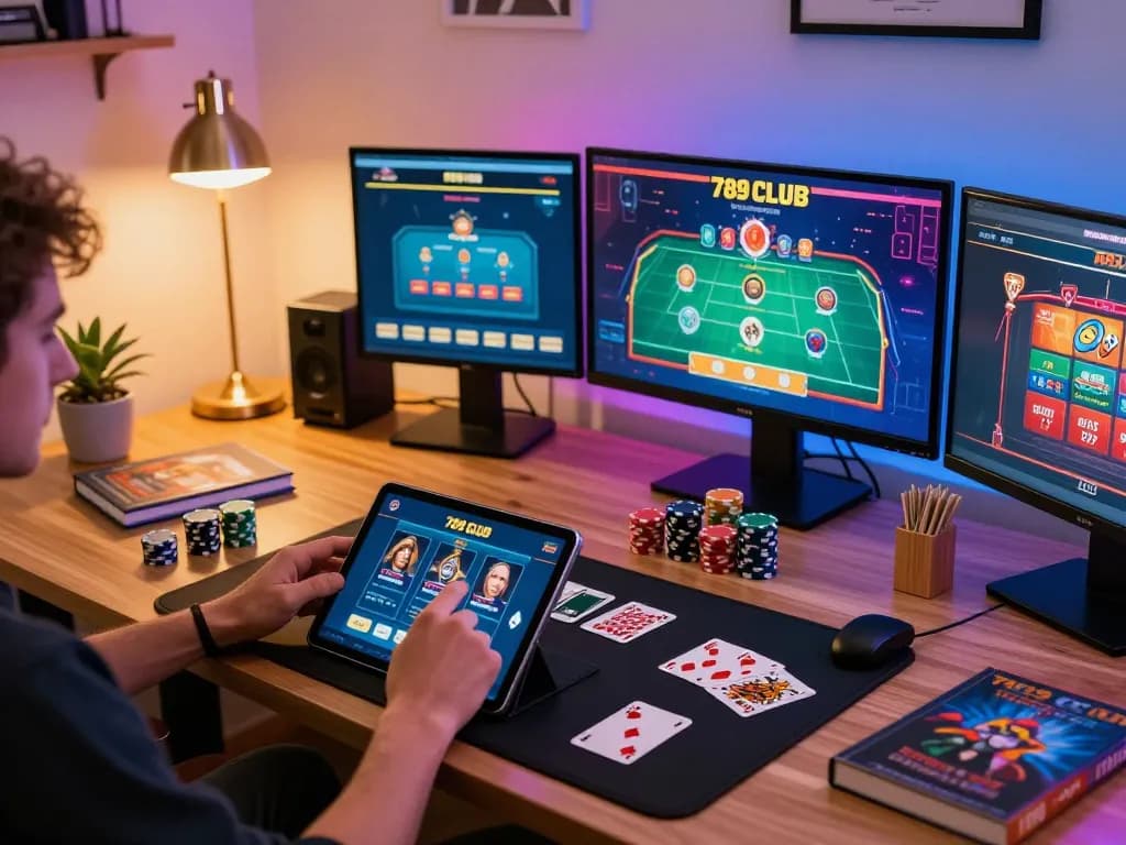 Engaging with the 789 Club betting app in a dynamic home gaming environment