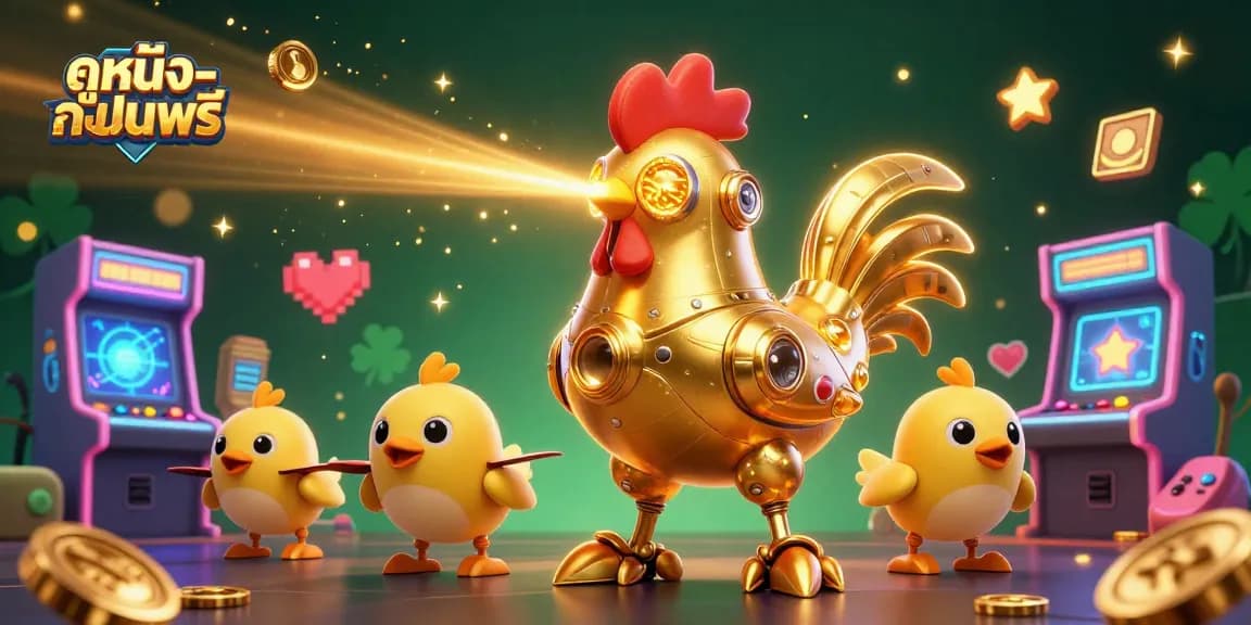 ดูหนังออนไลน์ฟรี พร้อมพลังแห่งการสร้างสรรค์ของหุ่นยนต์ไก่ทองคำในโลกคาสิโน