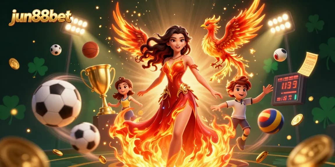Experience the excitement of jun88bet with Asian beauty and vibrant casino elements.
