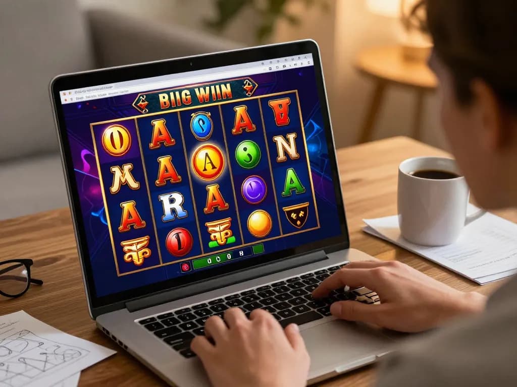 Experience excitement with pucuk138 during a thrilling online slot game session at home.