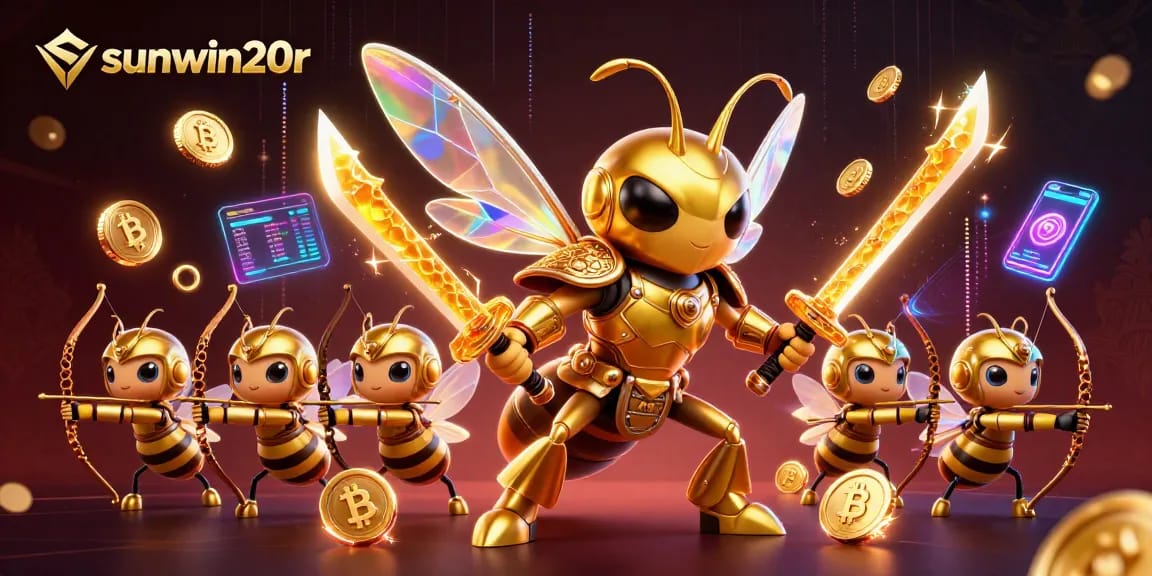 Experience thrilling gameplay at sunwin20r with vibrant 3D visuals showcasing a whimsical gambling scene.