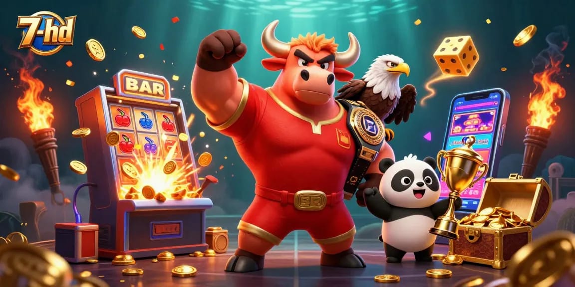 Experience thrilling wins with 7-hd's jackpot explosion and dynamic casino elements.