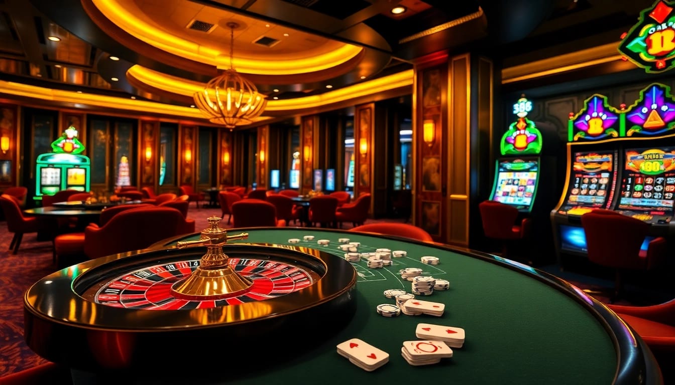 Experience the thrill of RR 88 at a luxurious casino table with chips and cards.