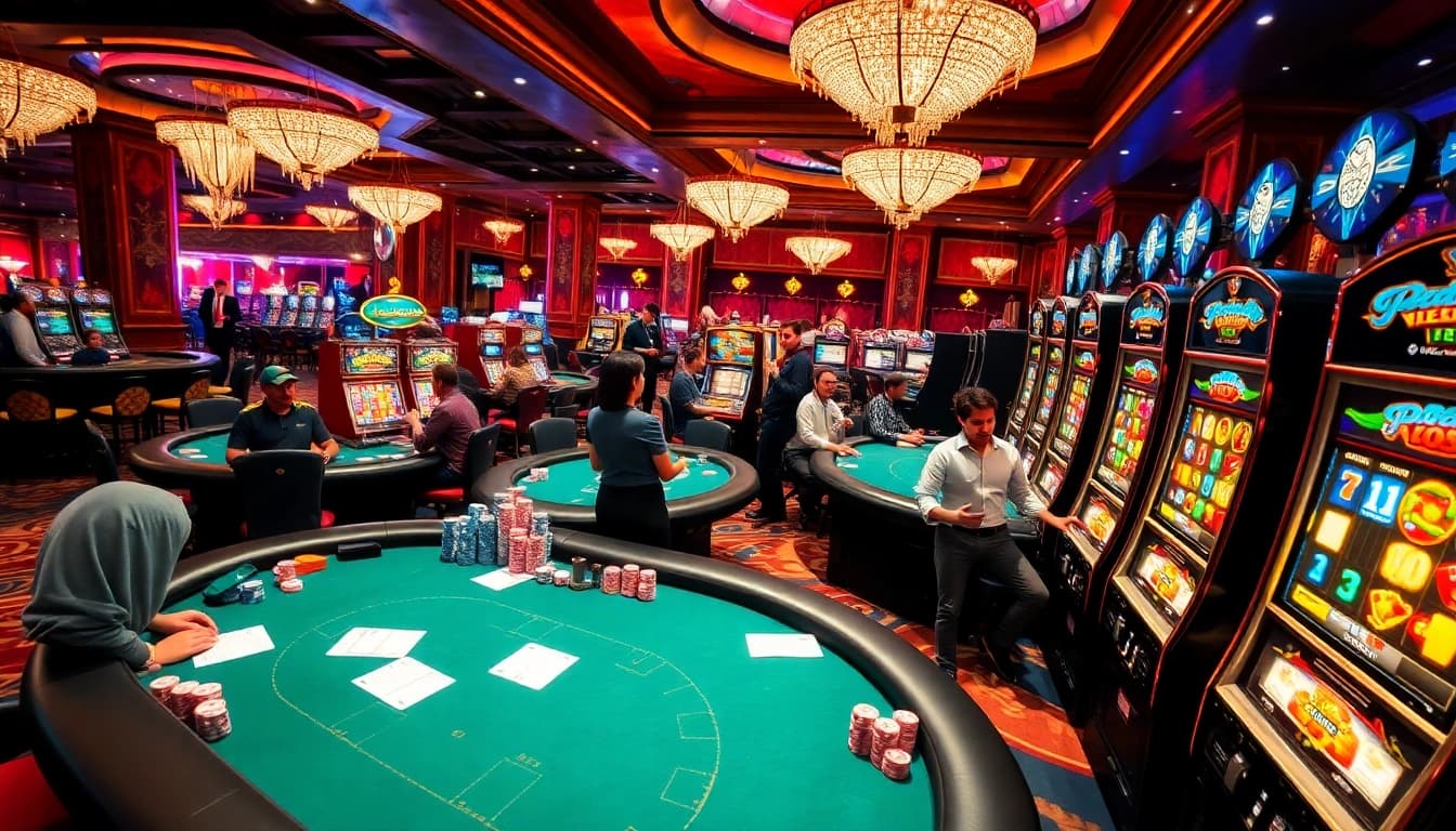 Experience the excitement of winning at GG88 com casino games in a luxurious setting.
