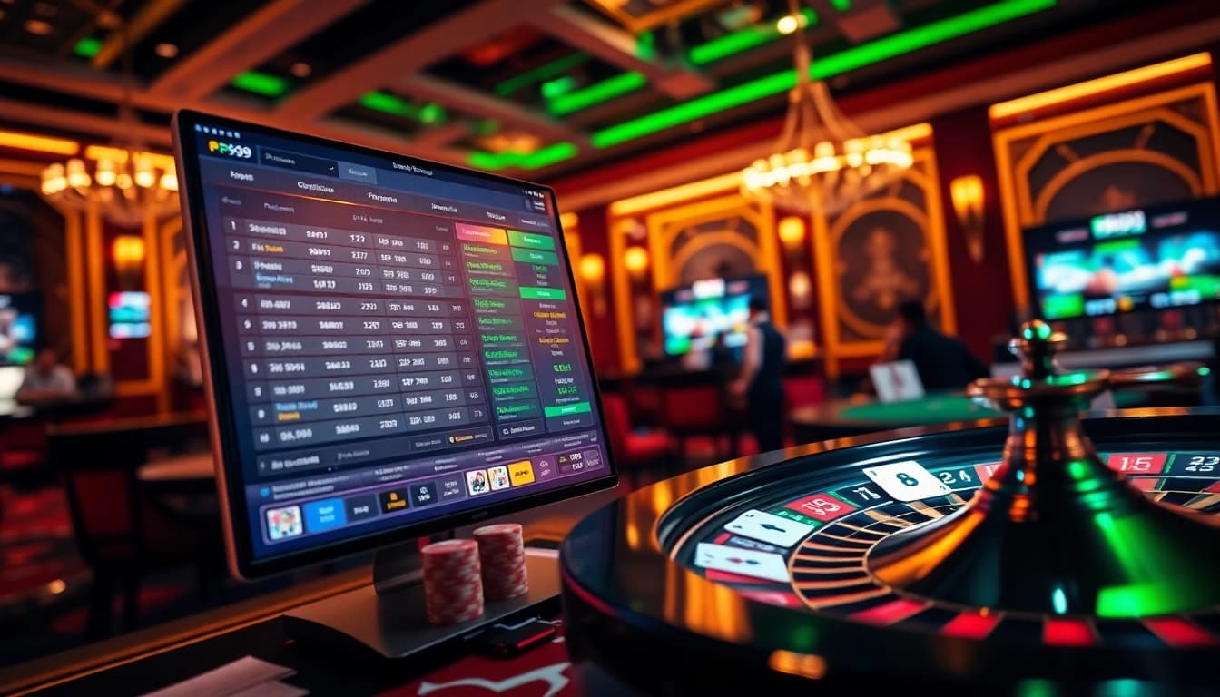 Experience thrilling PS99 thể thao sports betting with engaging casino visuals and vibrant gameplay.