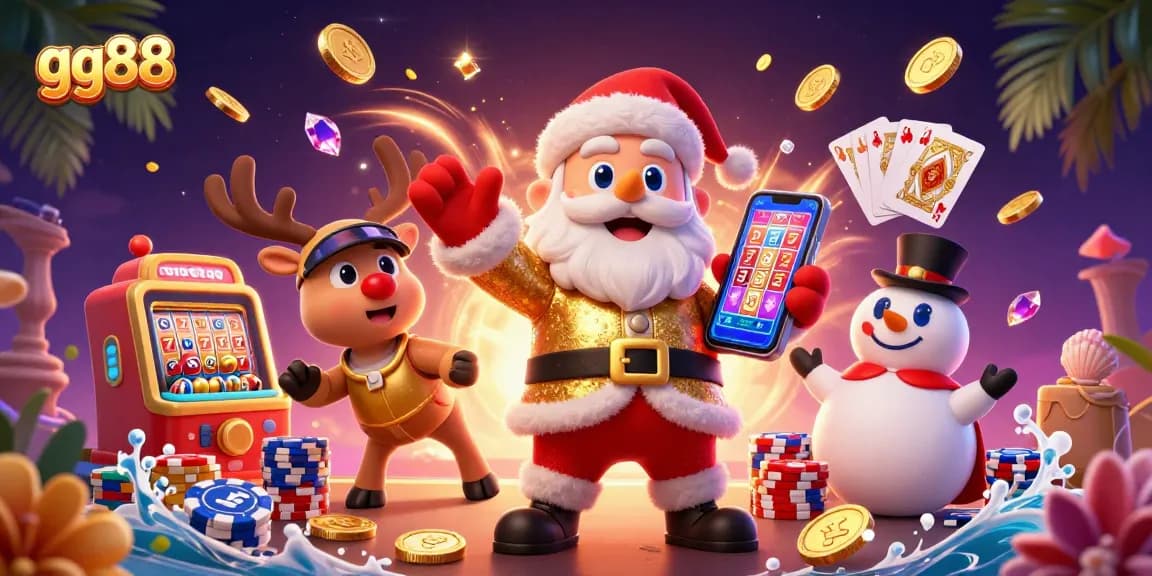 Join Santa Claus and friends at gg88 to win exciting lottery prizes!