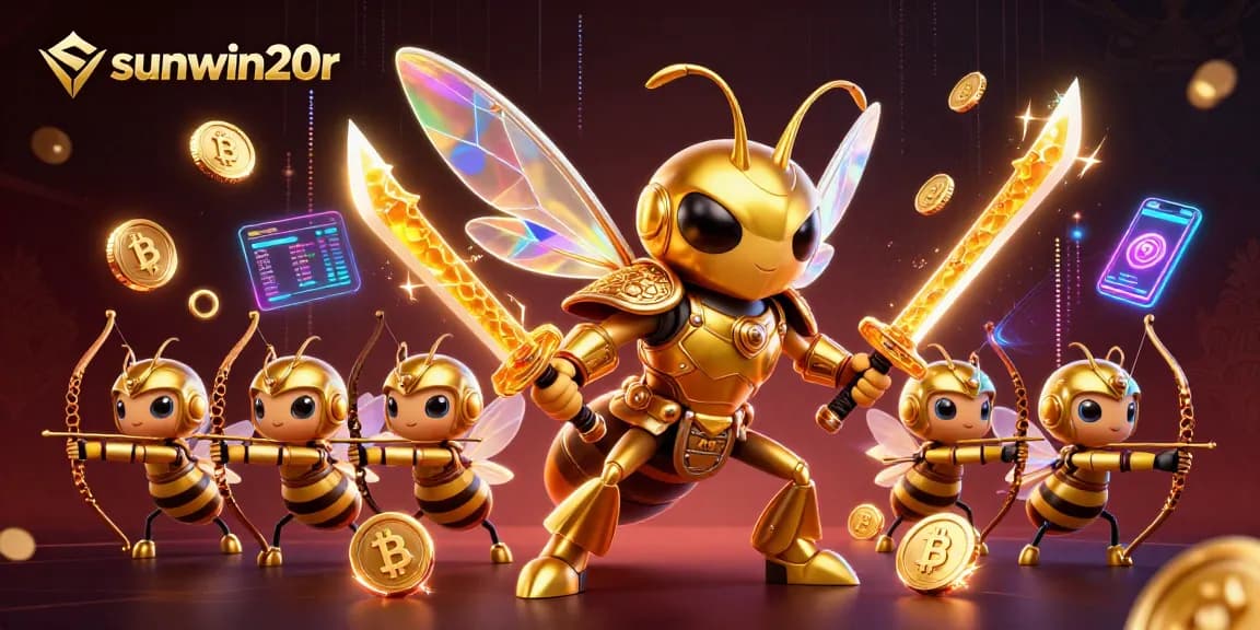 Experience thrilling gameplay at sunwin20r with vibrant 3D visuals showcasing a whimsical gambling scene.