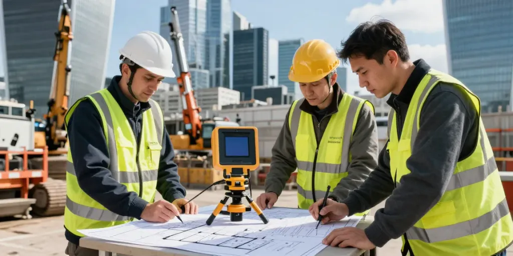 Utility Survey London conducted by a professional team with advanced equipment in an urban environment.