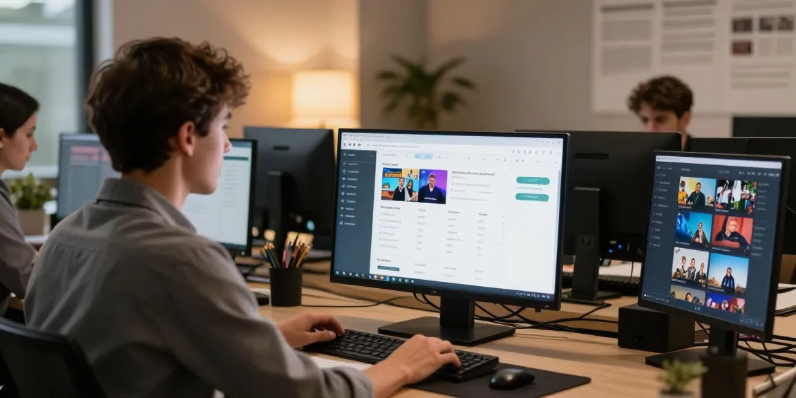 Professional IPTV Reseller UK managing user accounts in a community-focused local business environment.