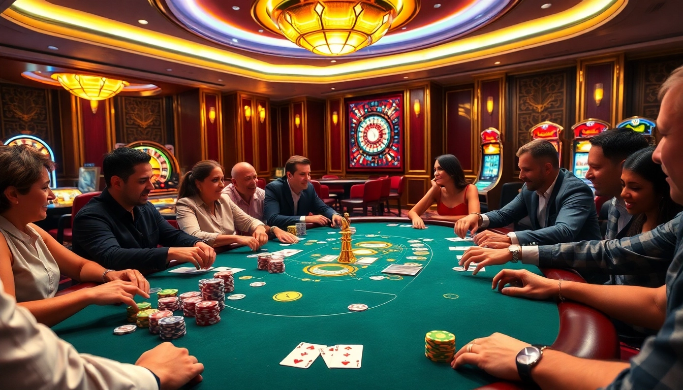 Experience the excitement of casino gaming at https://king88.vote/ with vibrant poker scenes and luxurious ambiance.