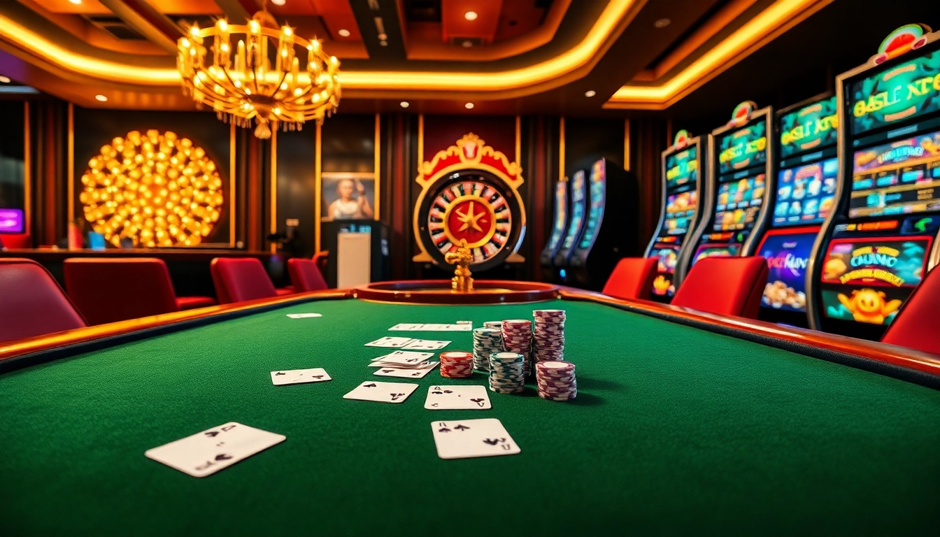 Experience thrilling gameplay at https://oxbet.us.org/ with dazzling casino tables and vibrant slot machines.
