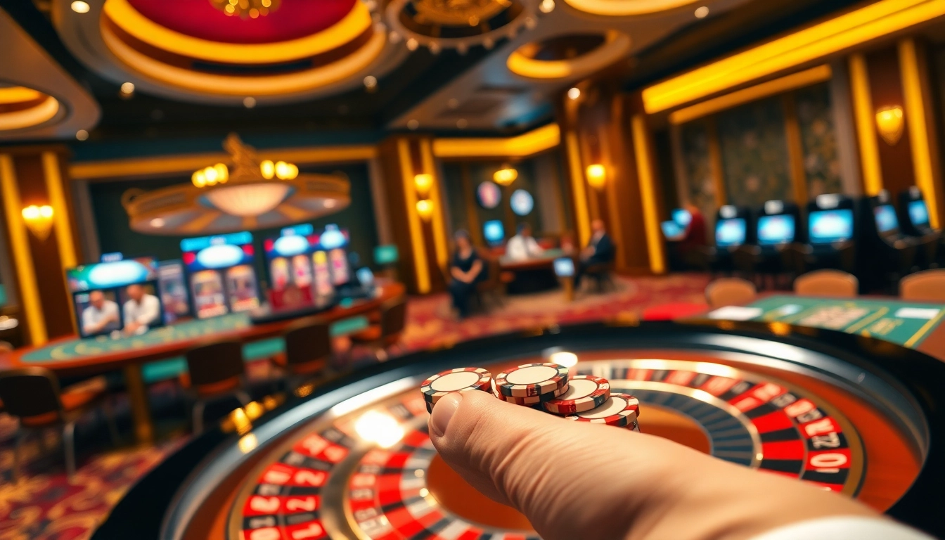 Experience the excitement of betting at xn88 net with vibrant casino scenes and thrilling gameplay.