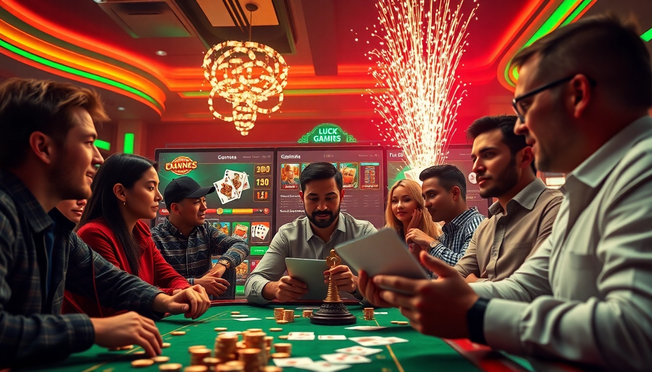 Experience the thrill of online gambling at luck8win.live with vibrant gaming options.