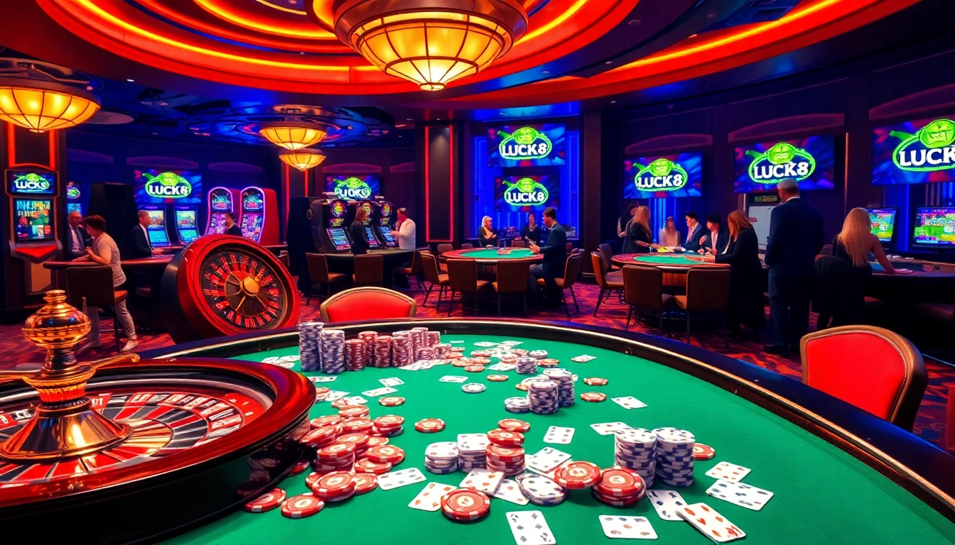 Engage with thrilling games and download tải LUCK8 for an exciting casino experience.