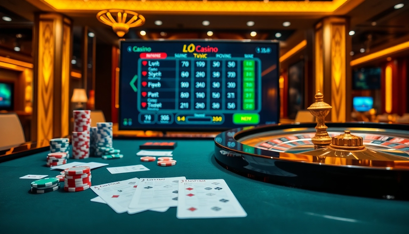 Experience Lô đề trực tuyến with engaging betting action at a vibrant online casino.