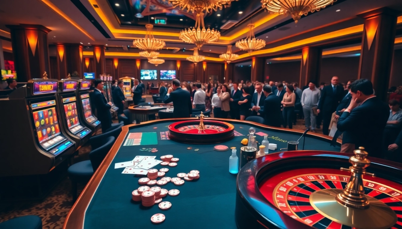 Experience thrilling gaming at gg88 com with vibrant casino tables and exciting slot machines.