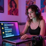 Engaging ai porn chat experience with vibrant avatars and relaxing atmosphere.
